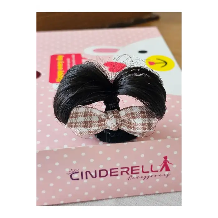 5li Özel 3D Pötikare Fiyonklu Postişli Tavşan Çiçek Dondurmalı Pembe Saçsız Yenidoğan Bebek Tokası