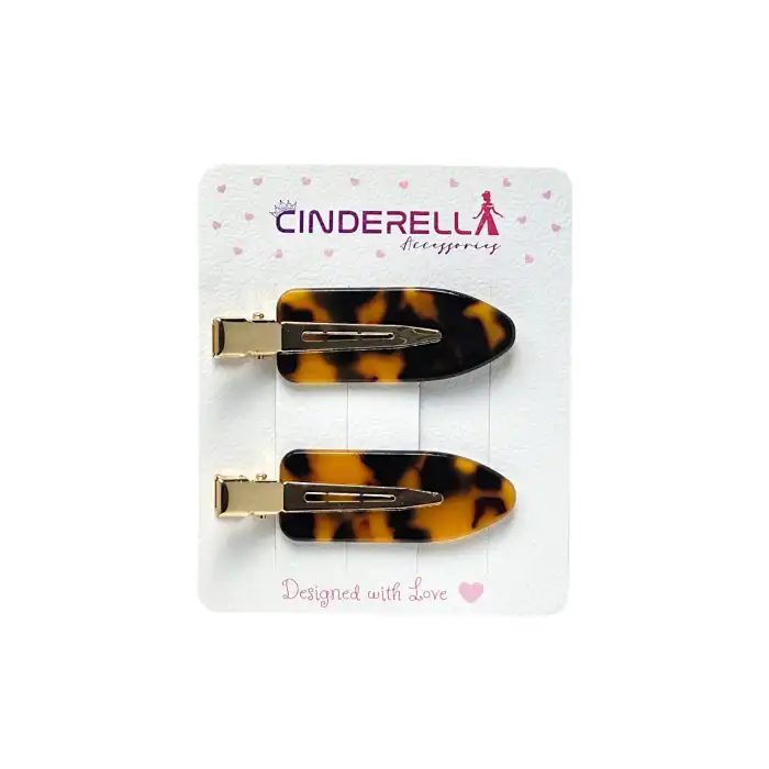 Asetat İz Yapmayan 2li Saç Makyaj Cilt Bakımı Klips Toka Seti - Kadın Kuaför Pens Saç Tokası Renk-2