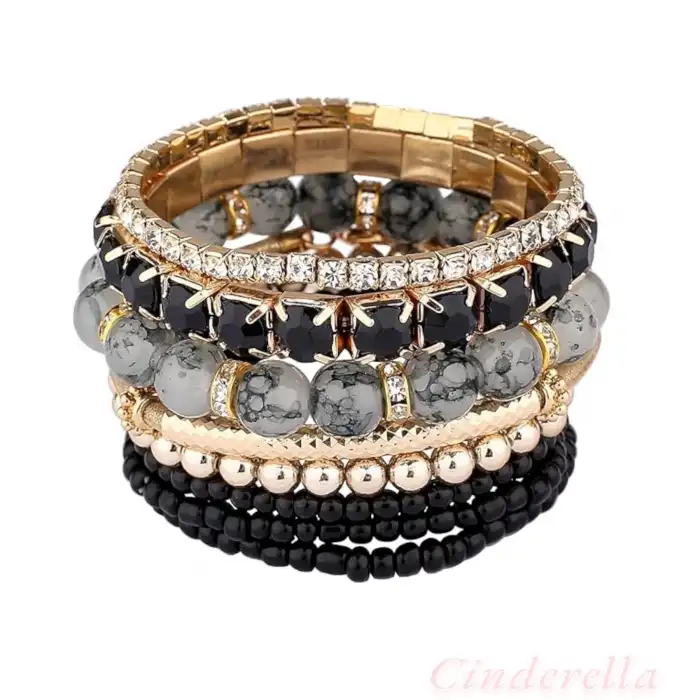 Bohem Tarzı Handmade Lüks Bileklik Seti - Yeni Trend Erkek ve Kadın Bileklik