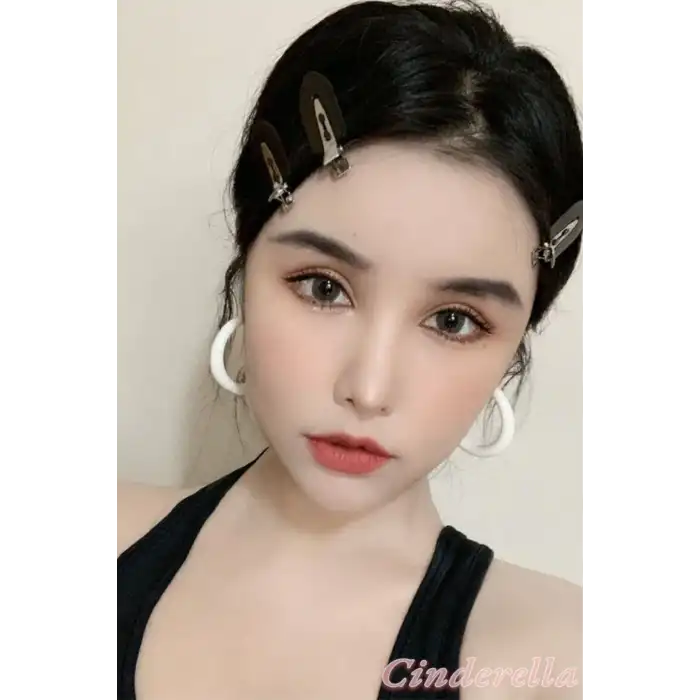 İz Yapmayan 2li Saç Makyaj Cilt Bakımı Klips Toka Seti Siyah - Kadın Kuaför Pens Saç Tokası