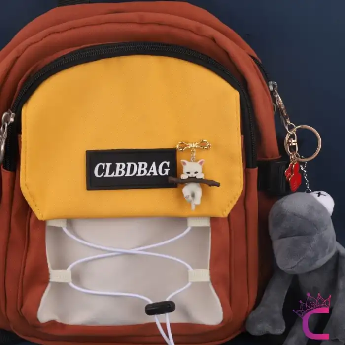 Karikatür Kedi Tasarım Broş - Arkadaşa Sevgiliye Hediyelik Çanta Elbise Ceket Yaka İğnesi Broşu