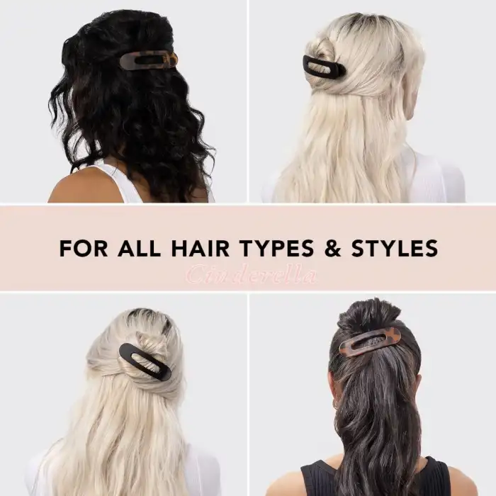 Modern Leopar Desenli Kadın Timsah Model Büyük Pens Saç Tokası - Güçlü Sıkı Tutan Topuz Toka