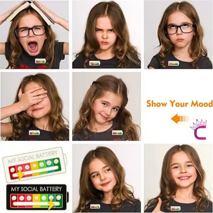 My Social Battery Hareketli Rozet Pin Broş Siyah - Arkadaşa Hediyelik Çanta Ceket Yaka Rozeti İğnesi