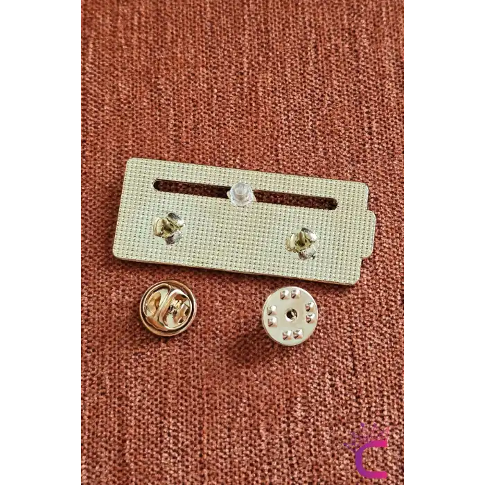 My Social Battery Hareketli Rozet Pin Broş Beyaz - Arkadaş Hediyesi Okul Çanta Ceket Yaka Rozeti