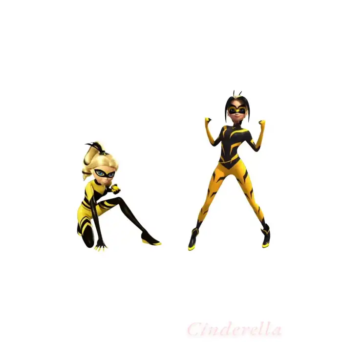 Queen Bee Mucizesi Sevimli Karikatür Arı Saç Tokası - Arı Model Anime Kız Toka