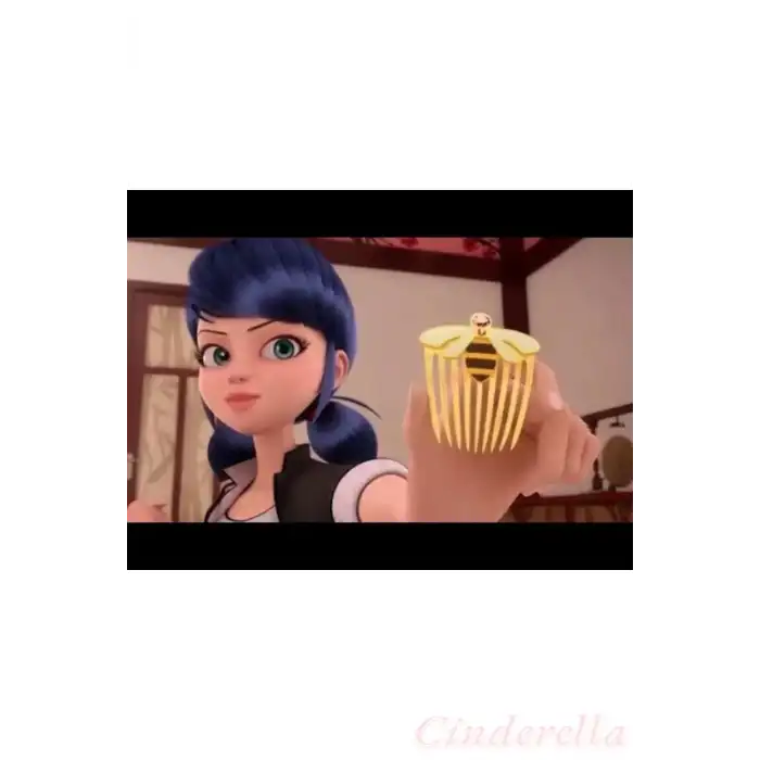 Queen Bee Mucizesi Sevimli Karikatür Arı Saç Tokası - Arı Model Anime Kız Toka