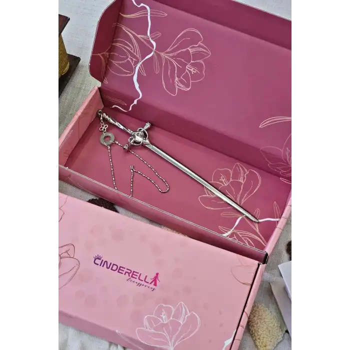 Sevgiliye Özel Hediyelik Kutulu Yeşim Taşlı Topuz Tokası Kız Arkadaşa Sevgililer Doğum Günü Hediyesi