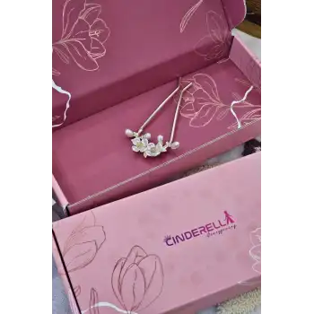 14 Şubat Sevgililer Günü Özel Hediyelik Kamelya Çiçeği Topuz Tokası - Sevgiliye Doğum Günü Hediyesi