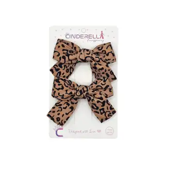 2li Soft Bej Kahve Tonlu Kız Çocuk Fiyonk Toka Seti - Tarz Fiyonklu Kurdele Pens Bebek Saç Tokası