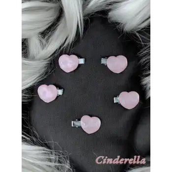 5li Kalpli Küçük Pens Toka Seti - Kadın ve Çocuk Saç Aksesuarı Süsü Süsleme Klips Toka