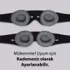 %100 Işık Engelleyen Trend Zero Uyku Maskesi - Erkek ve Kadın için Rahat ve Ayarlanabilen Göz Bandı