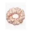 %100 Saf Dut İpek Kadın Scrunchie Saç Tokası Pembe - Yumuşak Rahat Uyku için Simit Lastikli Toka