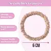 %100 Saf Dut İpek Küçük Scrunchie Saç Tokası Lila - Günlük Pratik Ekstra Elastik Simit Lastikli Toka