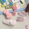 10lu Hello Kitty Kız Çocuk Toka Seti - Hediyelik Yılbaşı Doğum Günü Peluş Çıtçıt Pens Saç Tokası