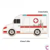 112 Ambulans Pin Broş - Sağlıkçı Hemşire Doktor Kıyafet Elbise Ceket Yaka İğnesi Rozeti Meslek Broşu