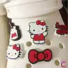 6lı Hello Kitty Çocuk Terlik Süsü Seti Jibbitz - Cross Charm Terlik Süsleri Crocks Aksesuar