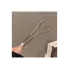 Antrasit Gri Kalpli Şık Kadın Metal Saç Topuz Tokası 13cm - Modern Topuz Çubuğu Metal Çubuk Toka
