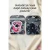 3lü Set Gökkuşağı Renkli Çiçekli Kız Çocuk Bileklik - Hediyelik Doğum Günü Hediyesi Takı Aksesuar