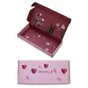 I LOVE YOU Özel Hediye Kutusu Pembe 3x10x22cm- Kadına Sevgiliye Kız Arkadaşa Hediyelik Toka Kutusu