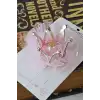 İncili Kristal Taşlı Pembe Tüllü Kraliçe Prenses Kız Çocuk Tacı - Parti Doğum Günü Pens Saç Tokası