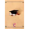 Mezuniyet Kepi Diploma Tasarım Yaka Rozeti Broş - Arkadaşa Hediyelik Mezuniyet Elbisesi Yaka İğnesi