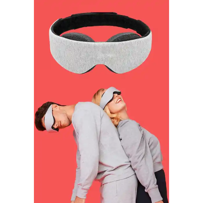 %100 Işık Engelleyen Trend Zero Uyku Maskesi - Erkek ve Kadın için Rahat ve Ayarlanabilen Göz Bandı