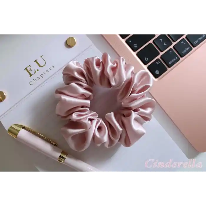 %100 Saf Dut İpek Kadın Scrunchie Saç Tokası - Yumuşak Rahat Uyku için Simit Lastikli Toka Model-3