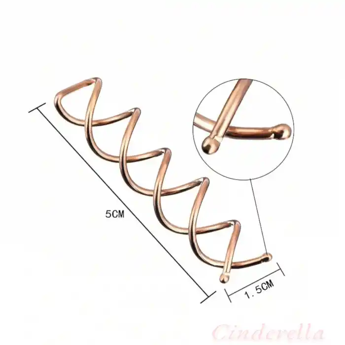 4lü Mucizevi Spin Topuz Tokası Siyah - Gizli Saç Aksesuarı Topuz Tokası