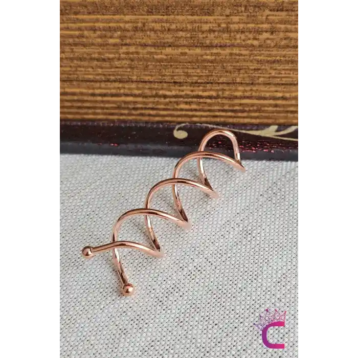 4lü Rose Gold Gizli Spin Topuz Tokası Metal - Kalın Gür Saç için Hızlı Kolay Topuz Yapma Aparatı