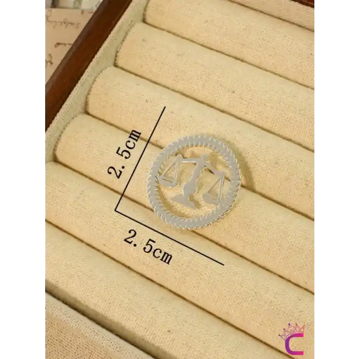 Avukat Hakim Savcı Adalet Broş Gold - Yaka Rozeti İğnesi Pin Broş Terazi Burcu Aksesuar Hediyesi