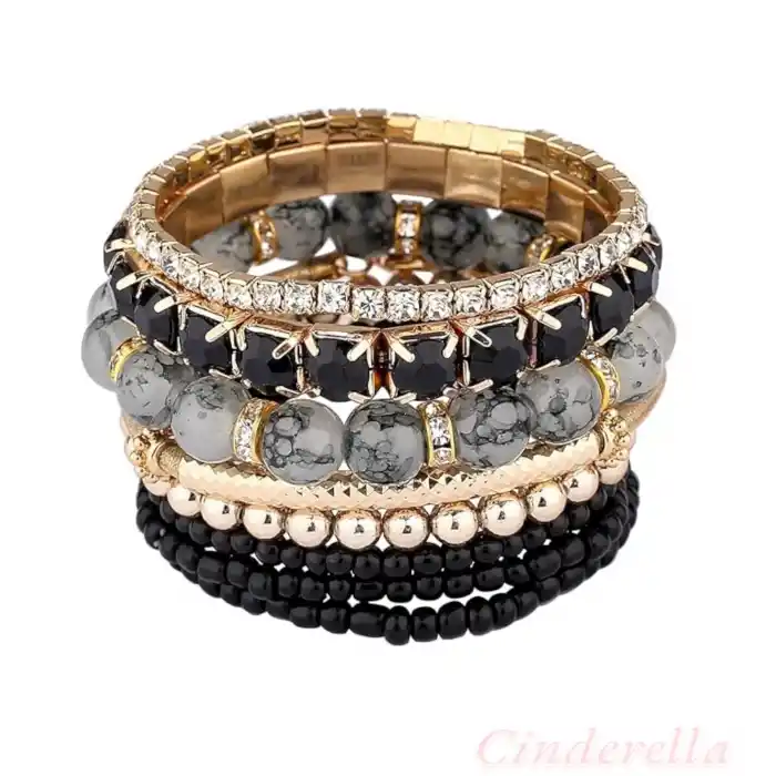 Bohem Tarzı Handmade Lüks Bileklik Seti - Yeni Trend Erkek ve Kadın Bileklik