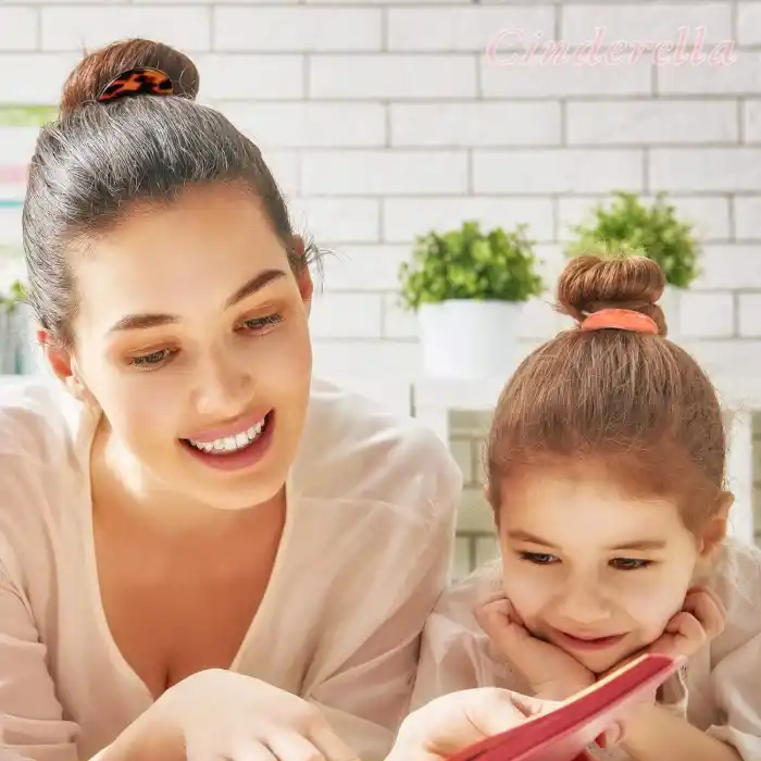 France Style Lüks Asetat Kemik Topuz Tokası Model-1 - Yeni Sezon Çubuk Saç Çubuğu Tokası