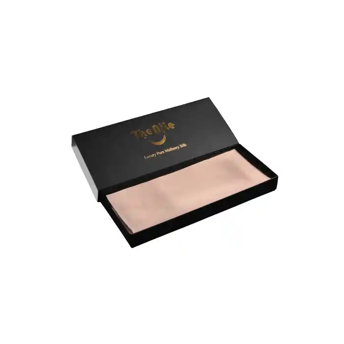 Sertifikalı %100 Saf İpek Yastık Kılıfı Pembe 50x70cm - Kadın Saç Güzellik Bakımı İpek Kılıf