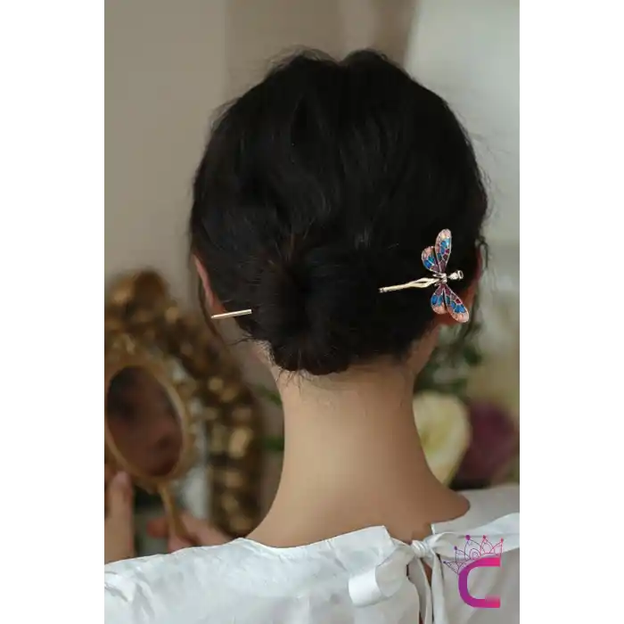 Sevgiliye Özel Hediyelik Kutulu Peri Tasarım Topuz Toka Kız Arkadaşa Sevgililer Doğum Günü Hediyesi