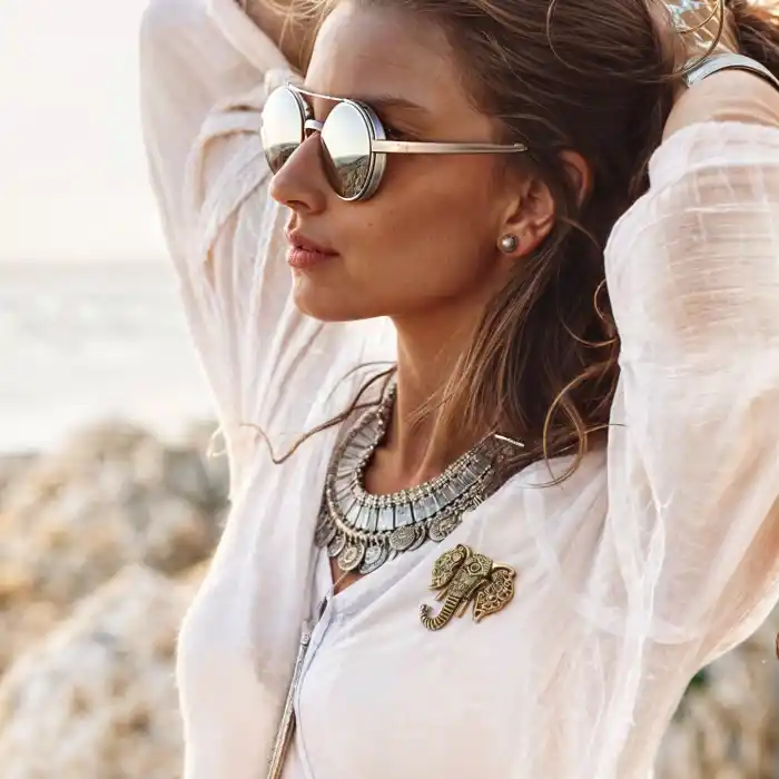 Vintage Unisex Kadın Erkek Tasarım Fil Broş - Hediyelik Damatlık Takım Elbise Yaka Rozeti İğnesi