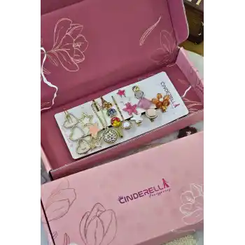 14 Şubat Sevgililer Günü Kutusu Hediyelik Kadın Toka Seti Kız Arkadaşa Sevgiliye Doğum Günü Hediyesi