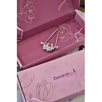 14 Şubat Sevgililer Günü Özel Hediyelik Kamelya Çiçeği Topuz Tokası - Sevgiliye Doğum Günü Hediyesi