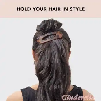 Modern Leopar Desenli Kadın Timsah Model Büyük Pens Saç Tokası - Güçlü Sıkı Tutan Topuz Toka