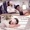 %100 Saf Dut Ipek Ayarlanabilir Uyku Bandı Maskesi Pembe - Terletmez Ultra Ince Rahat Uyku Gözlüğü