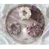 %100 Saf Dut İpek Kadın Scrunchie Saç Tokası - Yumuşak Rahat Uyku için Simit Lastikli Toka Model-2