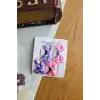 4lü Çiçekli Fiyonk Saçsız Kız Bebek Tokası 4cm - Kurdeleli Az Saçlı Yenidoğan Saç Toka Seti Klipsi