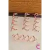 4lü Rose Gold Gizli Spin Topuz Tokası Metal - Kalın Gür Saç için Hızlı Kolay Topuz Yapma Aparatı