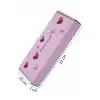 I LOVE YOU Özel Hediye Kutusu Pembe 3x10x22cm- Kadına Sevgiliye Kız Arkadaşa Hediyelik Toka Kutusu