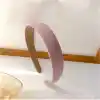 Kadın Hafif Esnek Taç Saç Bandı Pembe Model-1