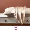 Sertifikalı %100 Saf İpek Yastık Kılıfı Pembe 50x70cm - Kadın Saç Güzellik Bakımı İpek Kılıf