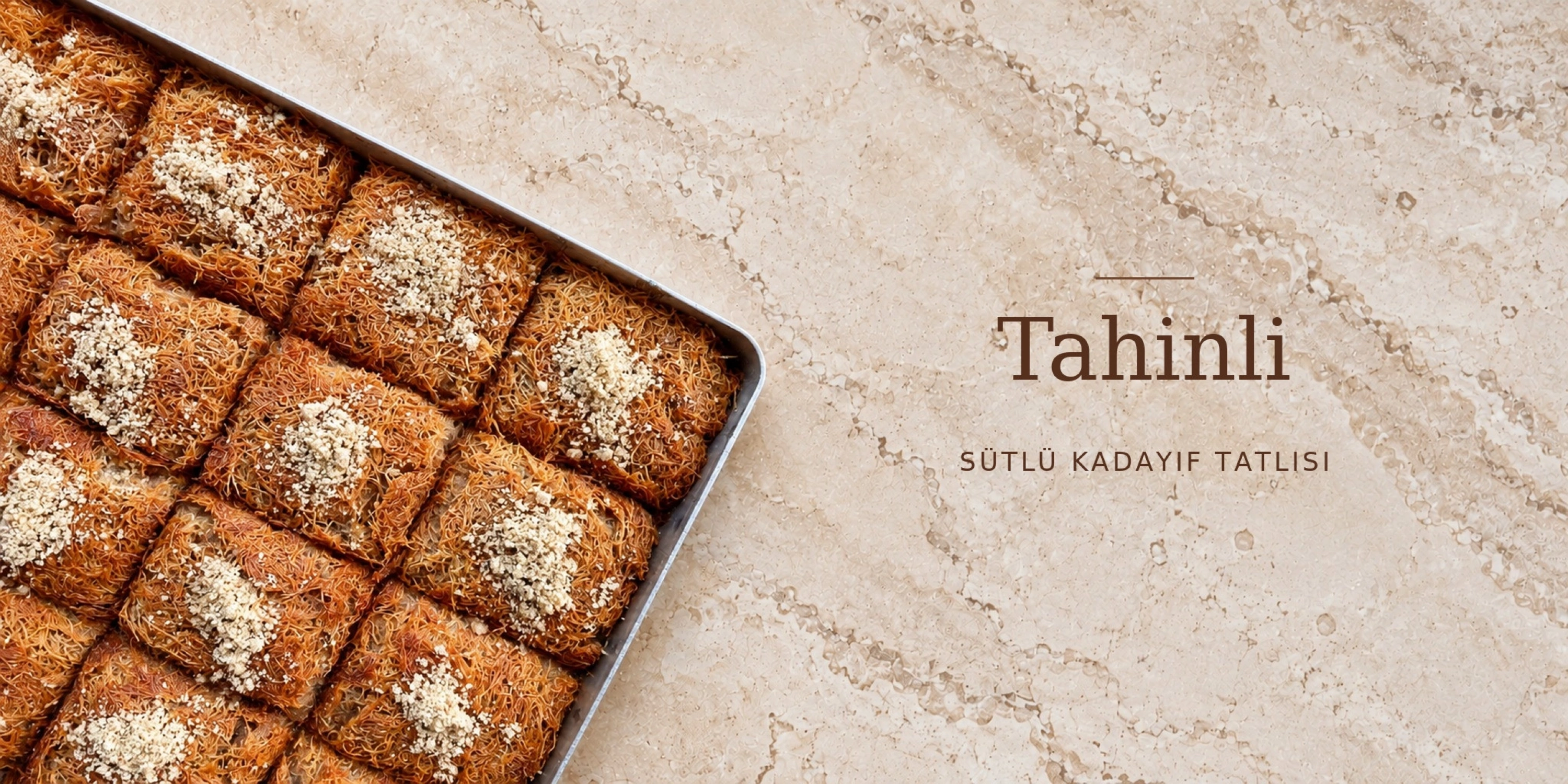 Tahinli Sütlü Kadayıf