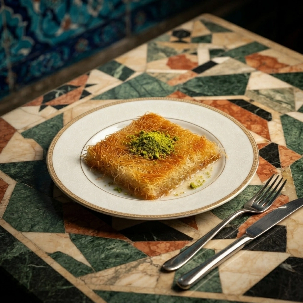 Fıstıklı Sütlü Kadayıf 250 Gr