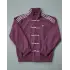 Mor Çizgili Retro Armor Oversize Unisex Ceket