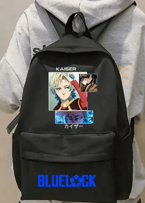 Anime Blue Lock isagi Nagi Baskılı Sırt Çantası