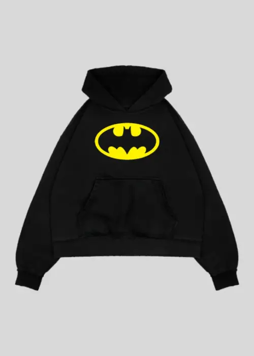 Batman 3iplik kalın Hoodie
